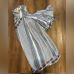 Vintage America- Shoulder cut out top